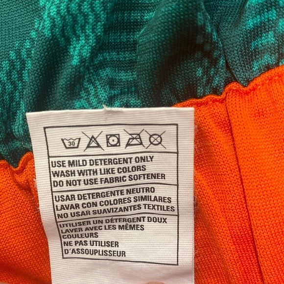 NWOT Men’s Adidas University of Miami -Celebrating Black Culture Athletic Shorts - Picture 7 of 11